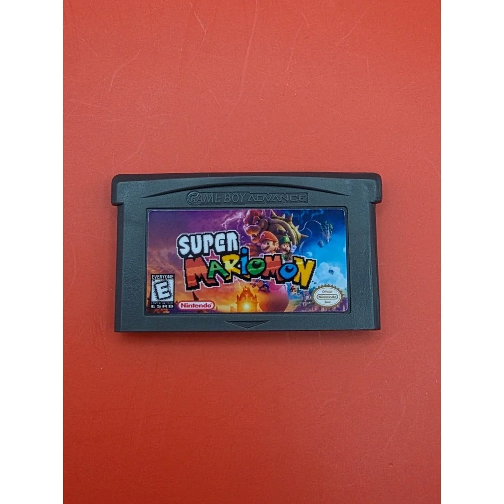 Pokémon Super Mariomon Gameboy Advance GBA/DS Lite - Limited Edition